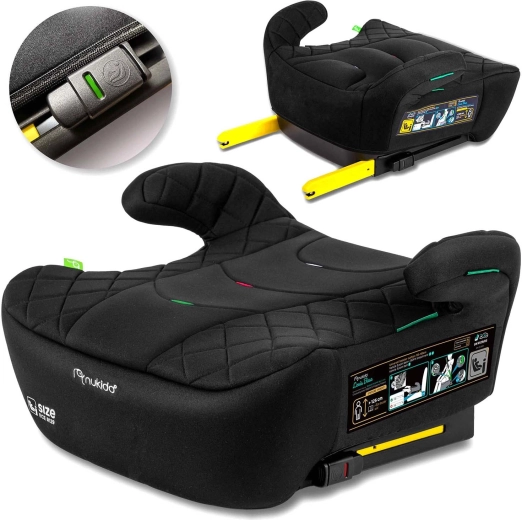 Nukido Louis rialzo auto con Isofix i-Size 125–150 cm (22–36 kg)