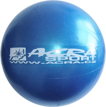 Acra overball 30 cm metallizzato blu palla riabilitativa - 1 pezzo