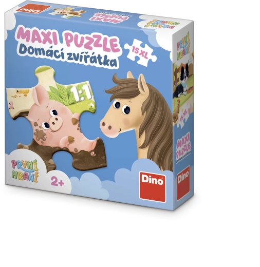 Puzzle Dino Animali domestici XL, 15 pezzi