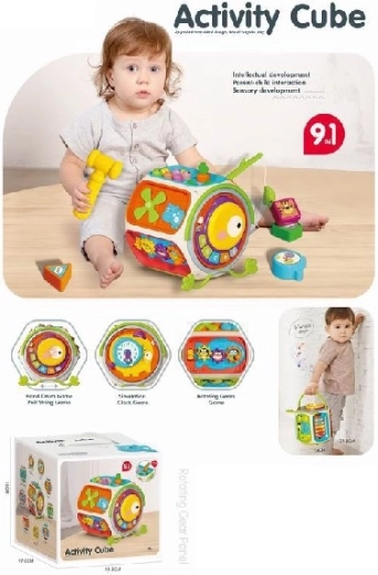 Cubo interattivo – divertente centro di gioco