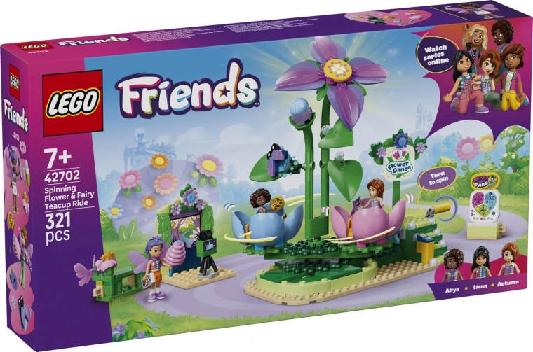 LEGO Friends giostra floreale delle fate con tazze