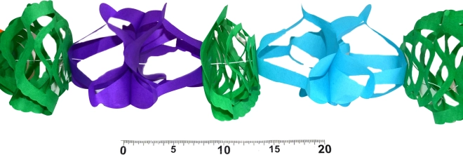 Ghirlanda di carta 4 m