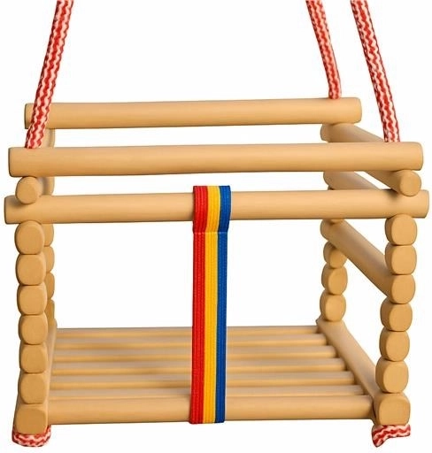 Altalena per bambini in faggio BABY MIX – naturale