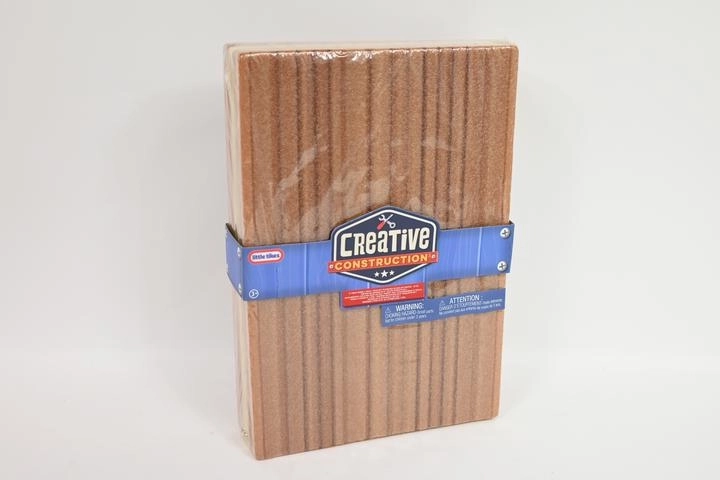 Little Tikes Creative Construction tavole in schiuma effetto legno 3 pz