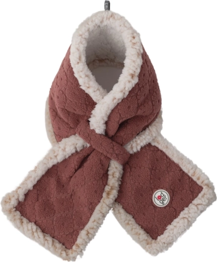 LODGER sciarpa in pile Folklore Fleece Rosewood