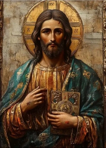 Norimpex Dipingere con i numeri: icona di Gesù nella Chiesa ortodossa 40 × 50 cm