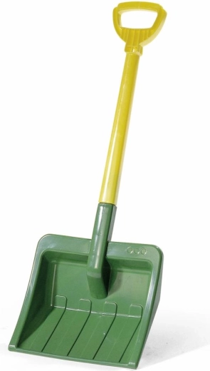 Rastrello verde per giardino e neve