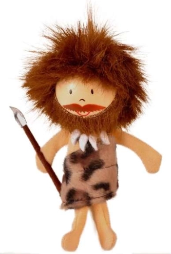 Fiesta Crafts burattino da dito uomo delle caverne