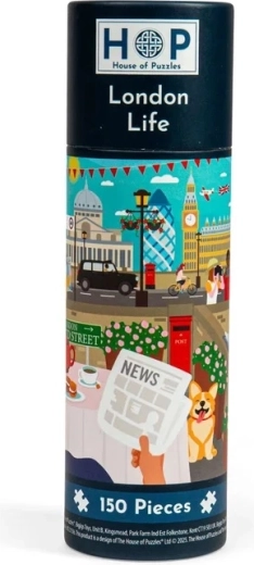 House of Puzzles Mini puzzle Vita londinese 150 pezzi