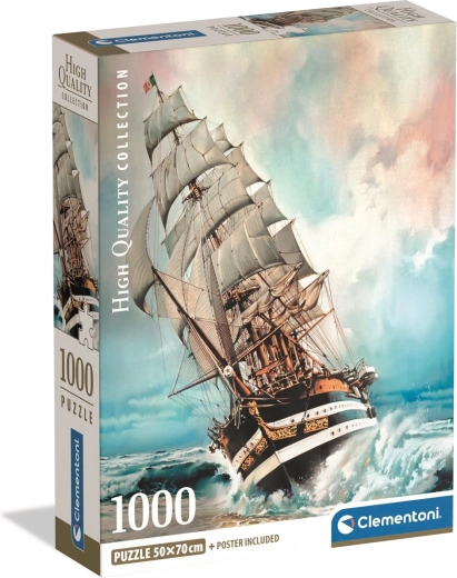 Clementoni puzzle 1000 pezzi Amerigo Vespucci
