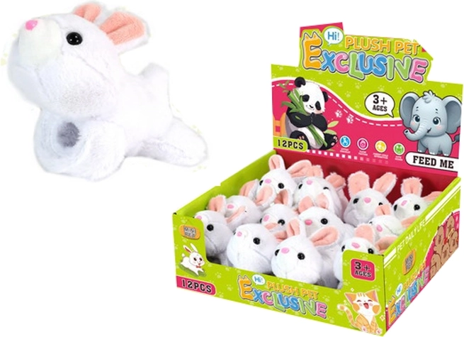 Braccialetto di peluche con coniglio - 1 pezzo