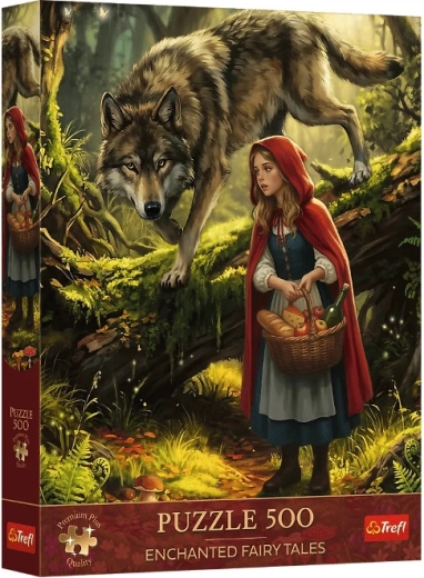 Puzzle Premium Plus 500 Cappuccetto Rosso e il lupo
