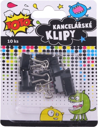 Clip da ufficio 15 mm, 10 pz