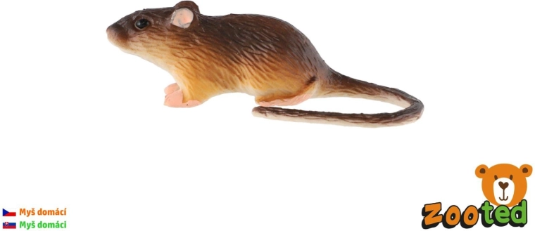 Figura di topo domestico 7 cm