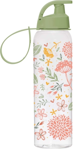 Bottiglia d'acqua Botanica 750 ml, vetro/plastica
