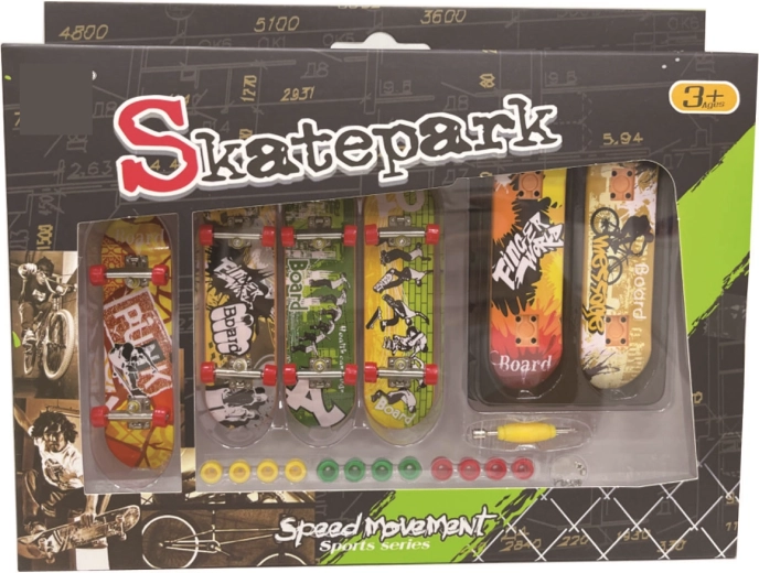 Set skateboard per bambini 6 pz