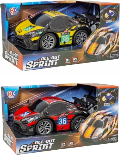 Auto sportiva RC telecomandata con luci