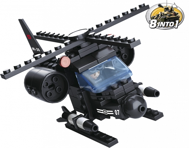 Sluban Army 8in1 elicottero set di costruzione