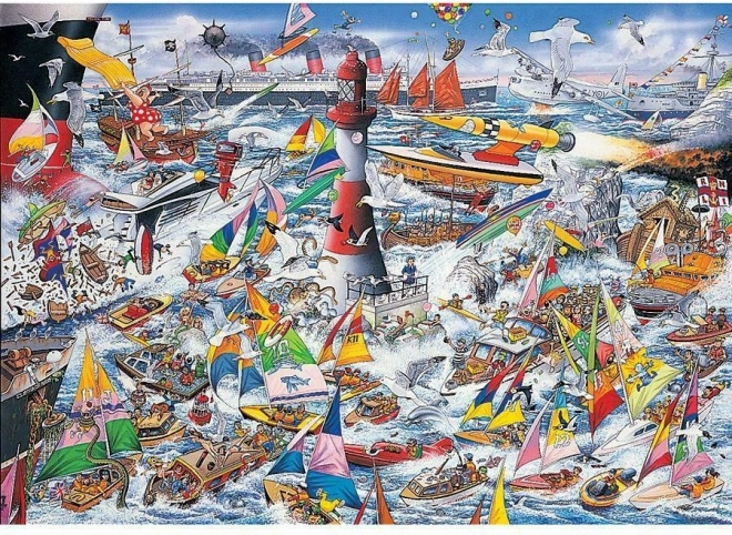 Puzzle Amo le navi 1000 pezzi di Gibsons