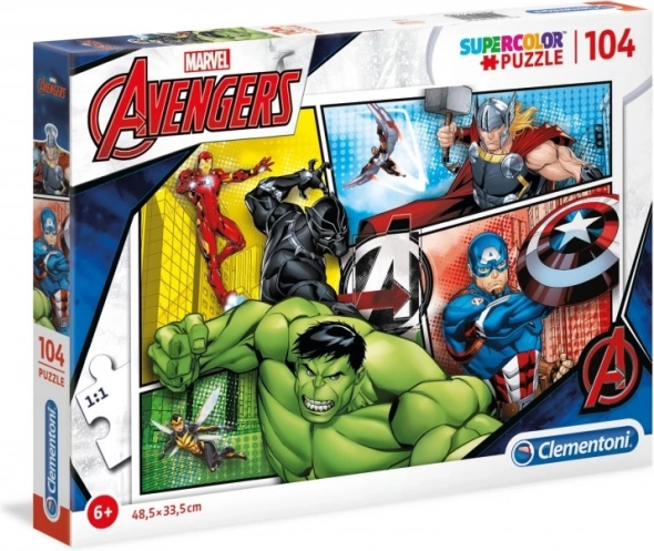 Puzzle 104 pezzi MARVEL The Avengers