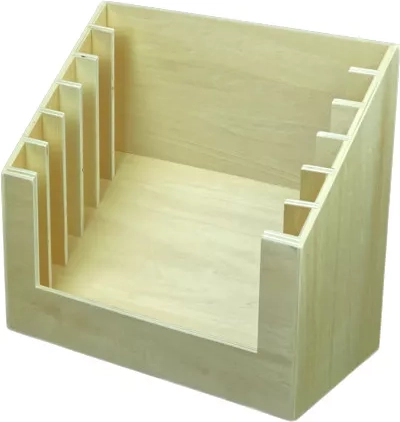 Supporto per 6 telai Montessori per allacciature