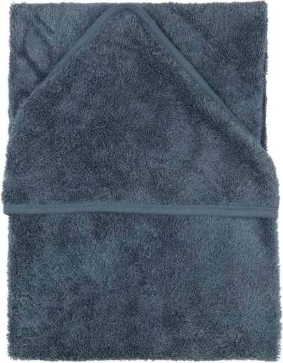 Accappatoio Timboo con cappuccio XXL 95 × 95 cm marin