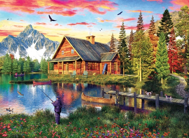 Puzzle EUROGRAPHICS Capanna del pescatore 1000 pezzi