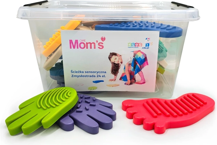 Percorso sensoriale Zmysłostrada 24 pezzi 12m+ Mom's Care
