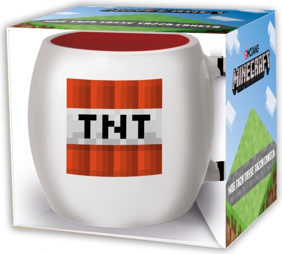 Tazza in ceramica di Minecraft con globo