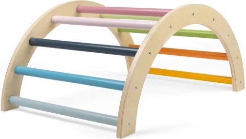 Bigjigs Toys arco montessoriano multifunzionale in legno