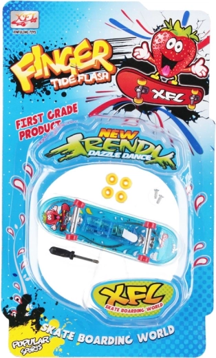 Skateboard fingerboard girevole