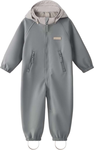 Tuta softshell LEOKID Lilo Limestone taglia 104