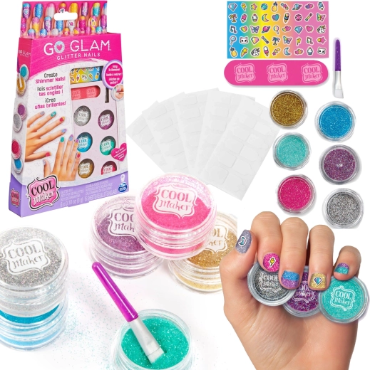 Cool Maker Go Glam set per decorare le unghie con glitter e adesivi