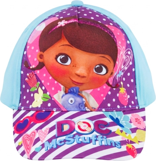 Cappellino per bambini Dottoressa Peluche turchese