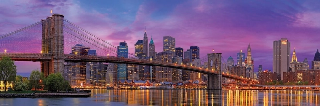 Puzzle panoramico Ponte di Brooklyn New York 1000 pezzi