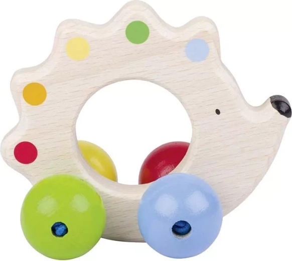 Heimess sonaglio in legno riccio su rotelle