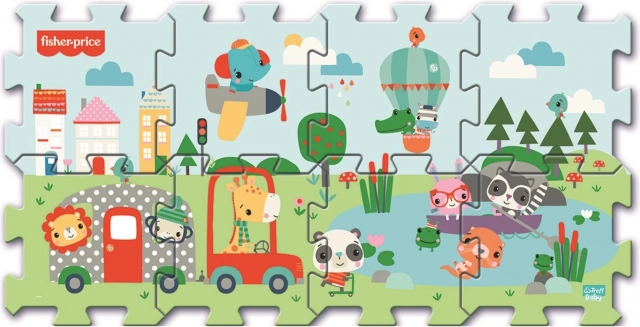 Puzzle in schiuma con sorriso FISHER-PRICE