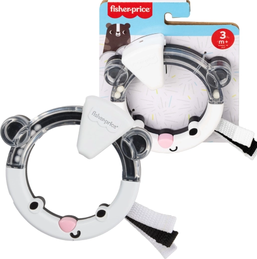 Anello sensoriale con sonaglio per neonati Tasso FISHER-PRICE