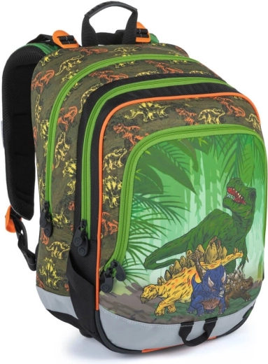Bagmaster Alfa 21 C zaino scolastico dinosauro
