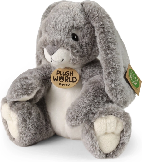Coniglio di peluche Eco-friendly Plush World 20 cm