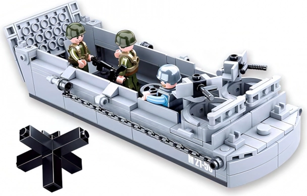 Sluban Army motoscafo da sbarco della Seconda guerra mondiale – set di costruzione