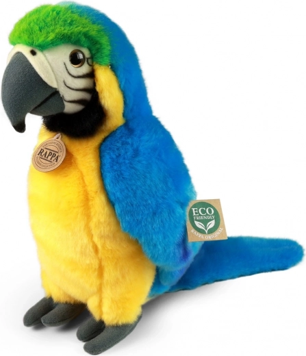 Pappagallo ara di peluche 28 cm eco friendly