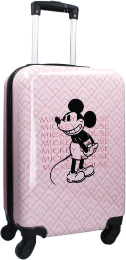 Valigia da viaggio rigida con ruote Mickey Mouse 50 cm