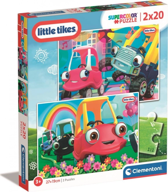 Puzzle Clementoni Little Tikes 2×20 pezzi