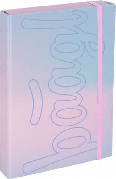 Baagl cartellina per quaderni scolastici A4 Jumbo – Lilla