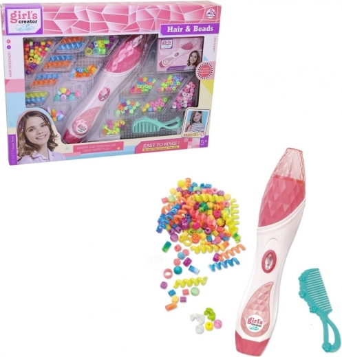 Set per intrecciare perline nei capelli