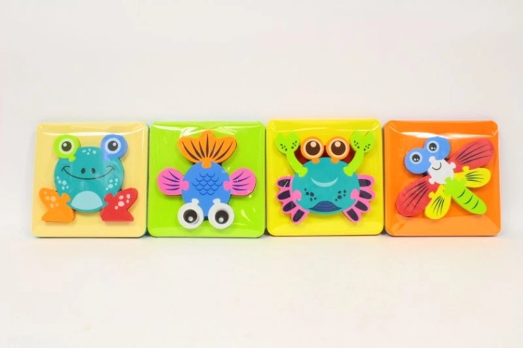 Puzzle in schiuma – confezione da esposizione 12 pz