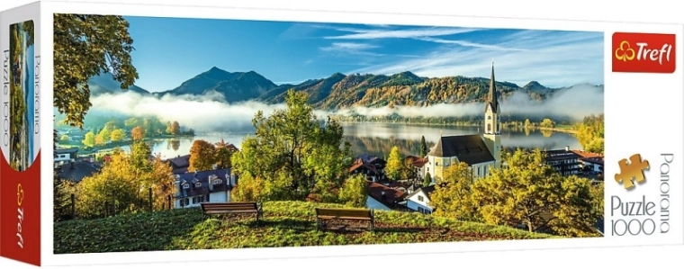 Puzzle panoramico Sopra il lago Schliersee 1000 pezzi