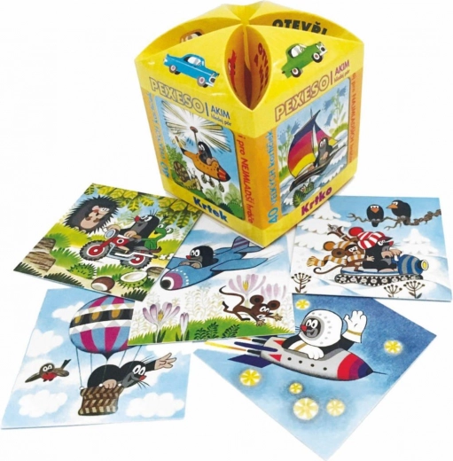 Memory in elegante maxi scatola – Apri e gioca: TALPA