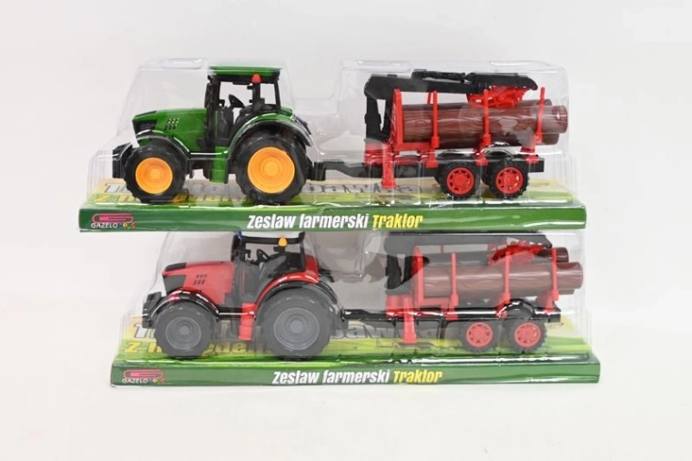 Trattore con macchina agricola (set)